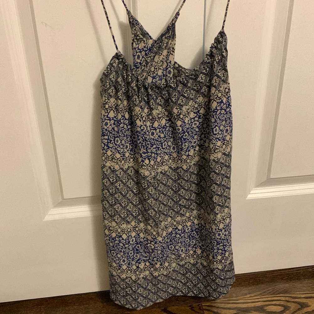 Madewell silk tank top